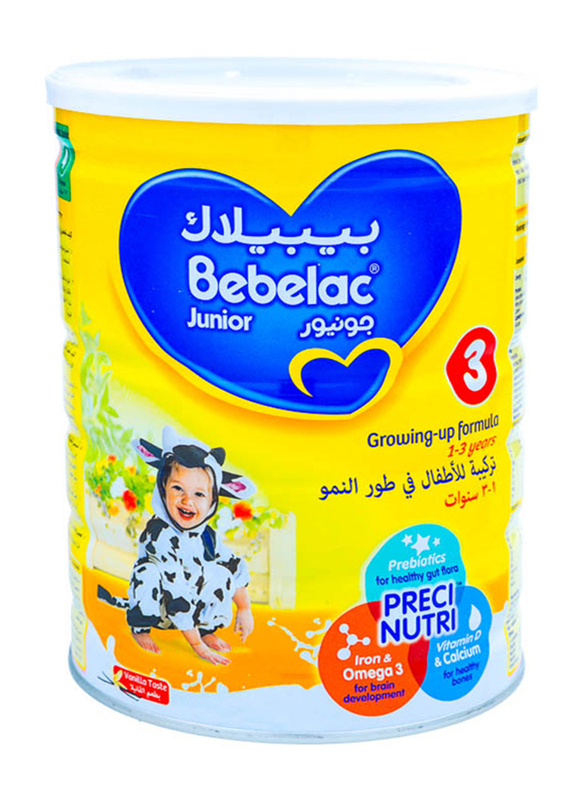 Bebelac Junior 3 Growing Up Formula Milk, 900g