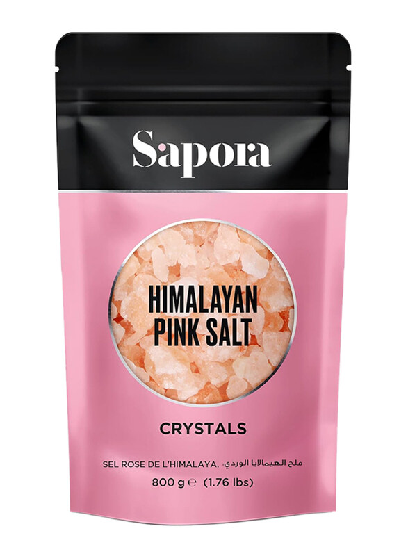 

Sapora Himalayan Pink Salt Crystals, 800g