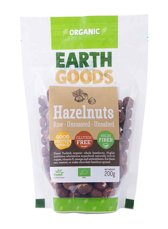 

Earth Goods Organic Hazelnuts, 200g