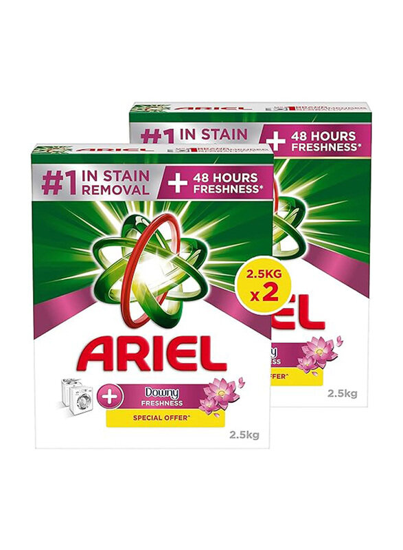 

Ariel Detergent Powder Ls Touch of Downy, 2.5 Kg