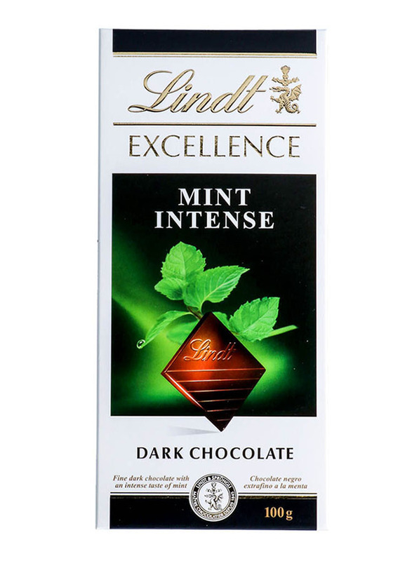 Lindt Excellence Mint Intense Dark Chocolate, 100g