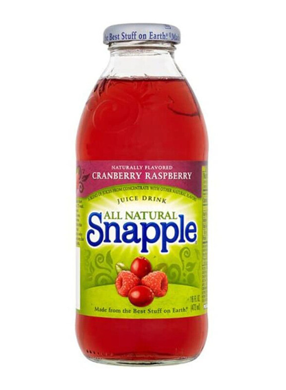 

Snapple Cranberry Raspberry Juice, 473ml