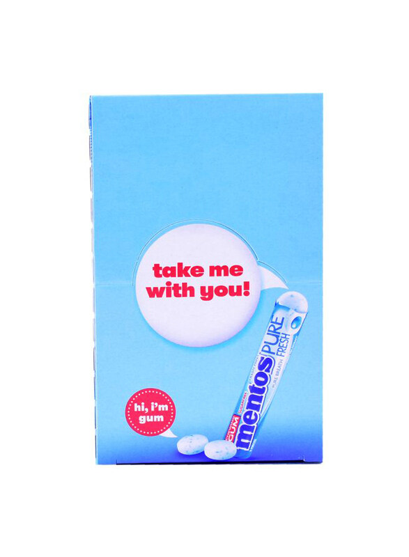 

Mentos Pure Fresh Freshmint Gum Rolls, 16 x 15.75g