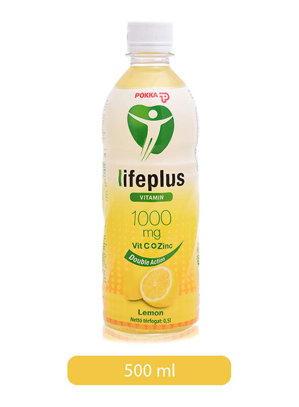 

Pokka Lifeplus Vitamin Lemon Juice Drink, 500ml