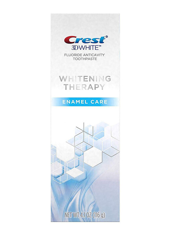 

Crest 3D White Whitening Therapy Enamel Care Fluoride Toothpaste, 75ml