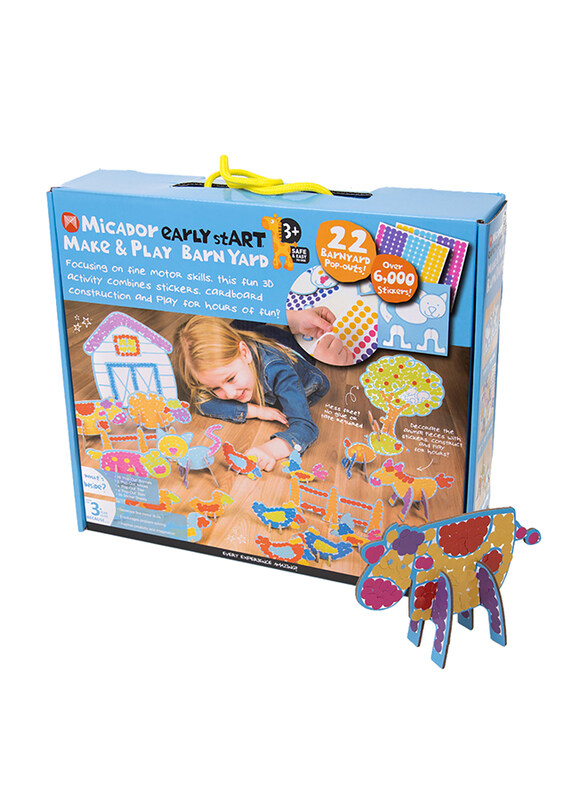

Micador Early Start Make & Play Barnyard Sticker Set, Multicolour