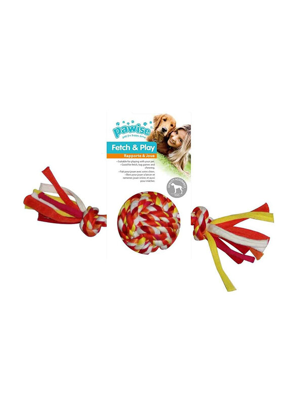 

Pawise Braided Teether, 20cm, Multicolour
