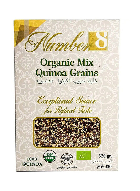 

Number8 Organic Mix Quinoa Grains, 320g