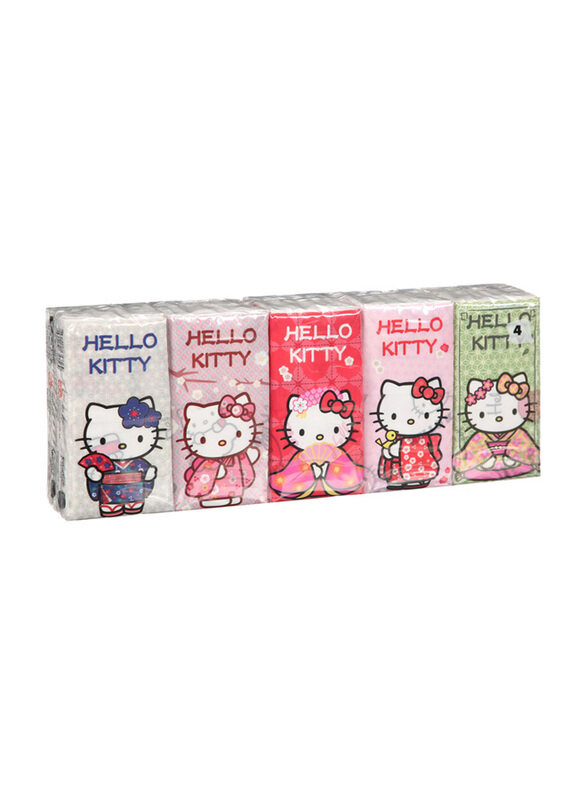 

Hello Kitty Pocket Tissues, 4 Ply x 10 Pieces