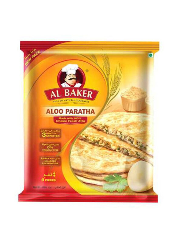 

Al Baker Potato Paratha, 400g
