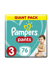 Pampers Alovera Diaper Pants, Size 3, 6-11 kg, 76 Count