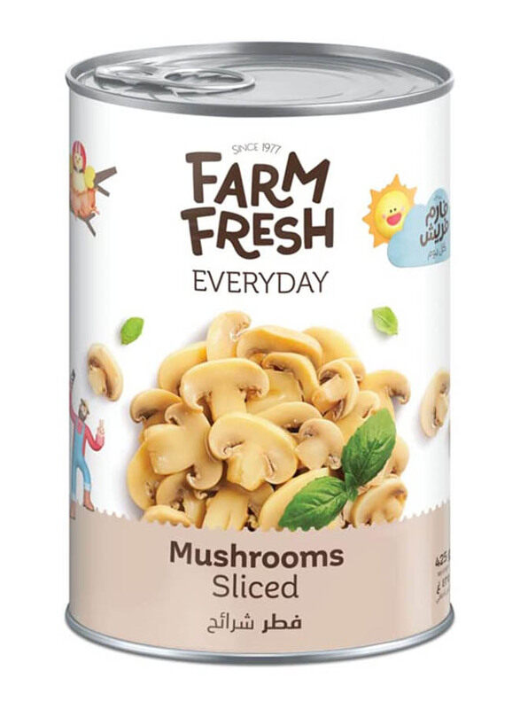 

Farm Fresh Everyday Sliced Mushrooms, 425g