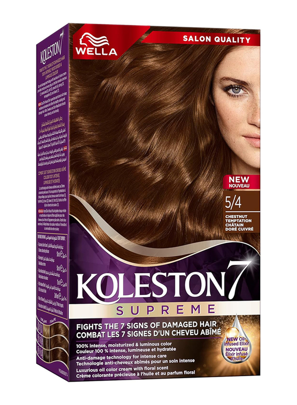 Wella Koleston Supreme Hair Color, 5/4 Chestnut