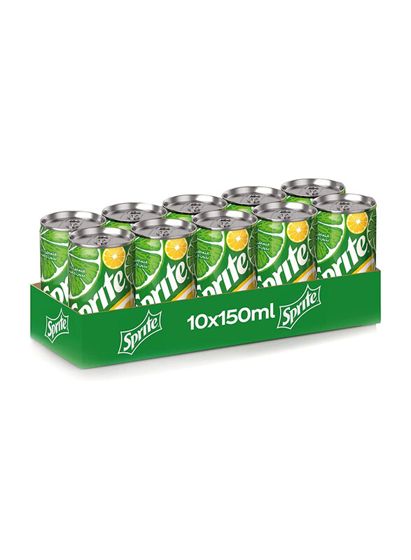 

Sprite Soft Drink, 10 x 150ml