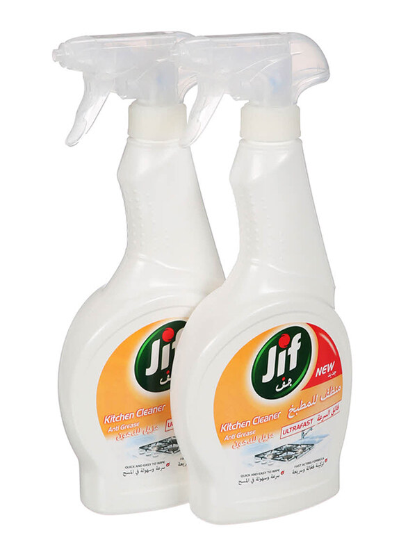 

JIF Ultrafast Kitchen Spray, Pack of 2, 500ml