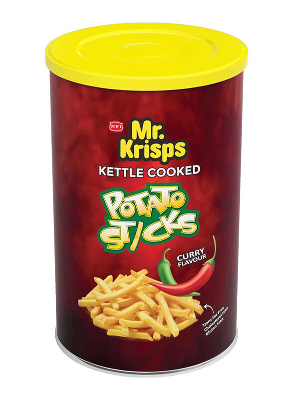 

Mr.Krisps Curry Flavour Potato Sticks, 25 x 20g