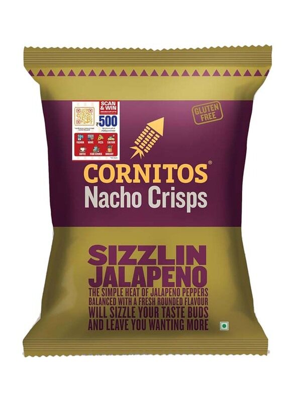 

Cornitos Nacho Crisps Sizzling Jalapeno, 150g