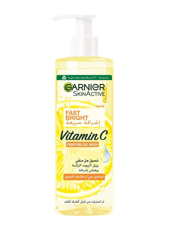 

Garnier Skin Active Fast Vitamin C Bright Face Wash, 400ml