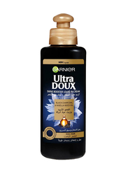 Garnier Ultra Doux Shine Booster Leave-In Cream with Charcoal for Oily Hair, 200ml