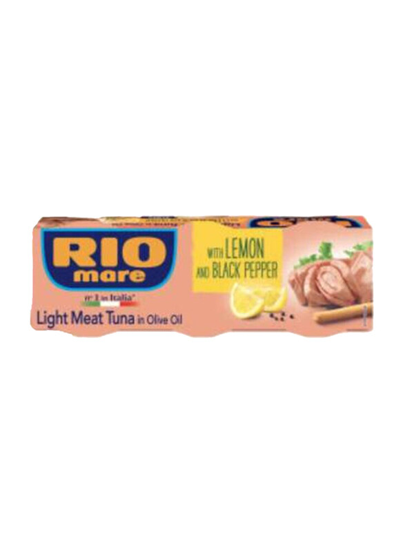 

Rio Mare Tuna with Lemon & Pepper, 3 x 80g