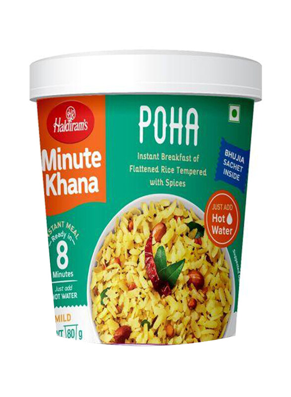 

Haldirams Instant Bowl Poha, 80g