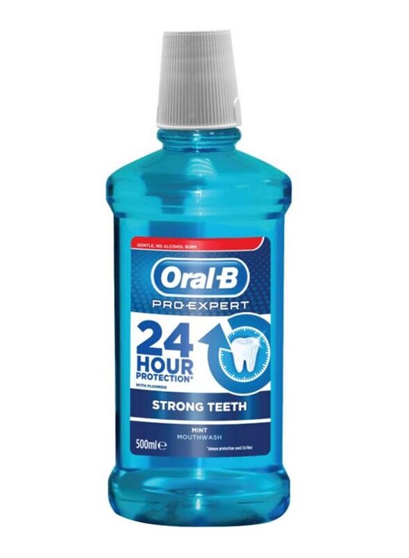 

Oral B Pro-Expert Strong Teeth Mouthwash, 500ml