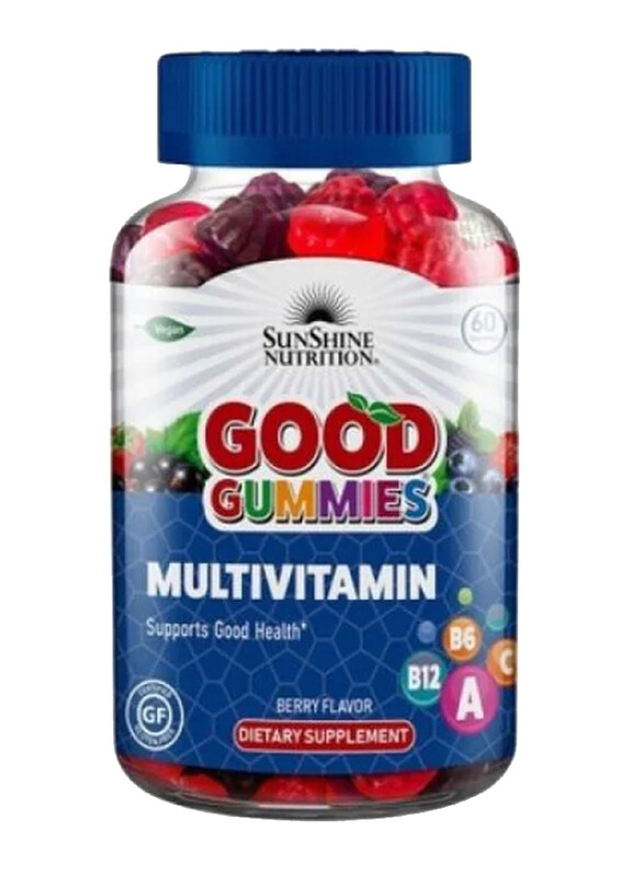 

Sunshine Nutrition Multivitamin, 60 Gummies