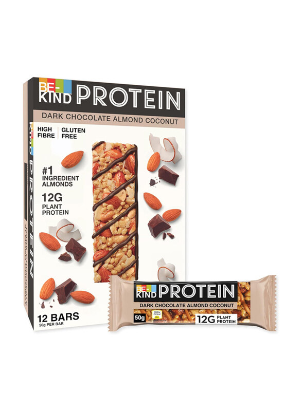 

Be Kind Dark Chocolate Almond Coconut Protein Bar, 12 x 50g