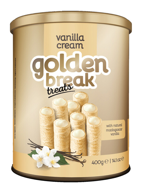 

Golden Break Vanilla Cream Finger Wafer, 400g
