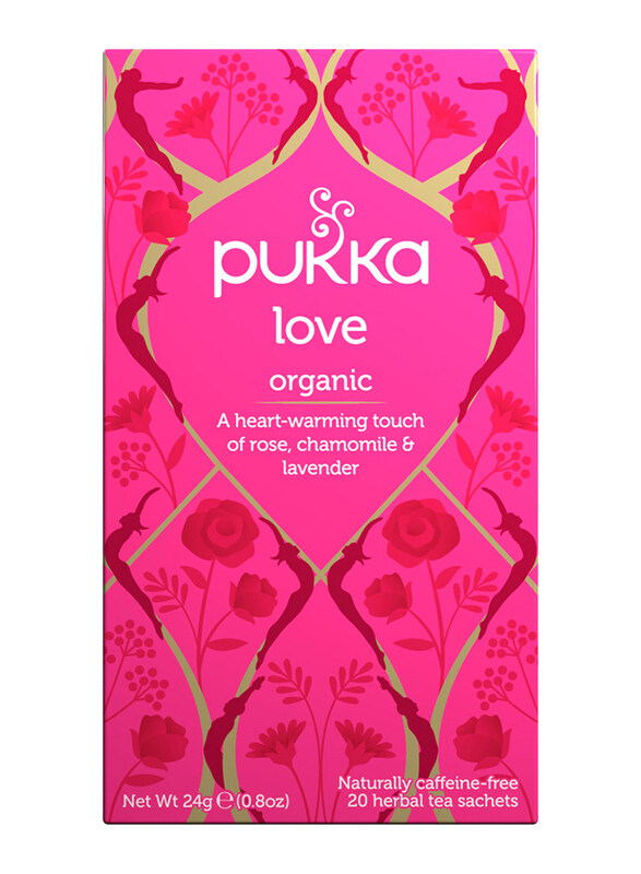 

Pukka Love Organic Herbal Tea, 20 Tea Bags