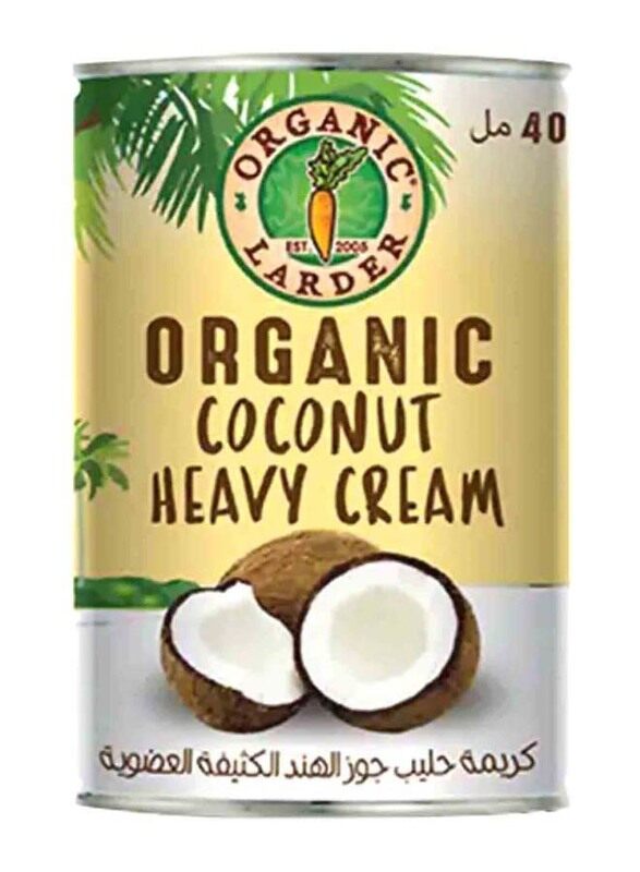 

Organic Larder Coconut Heavy Cream, 400ml