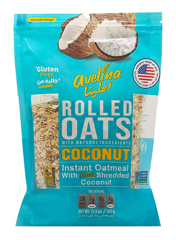 

Avelina Coconut Rolled Oats, 350g