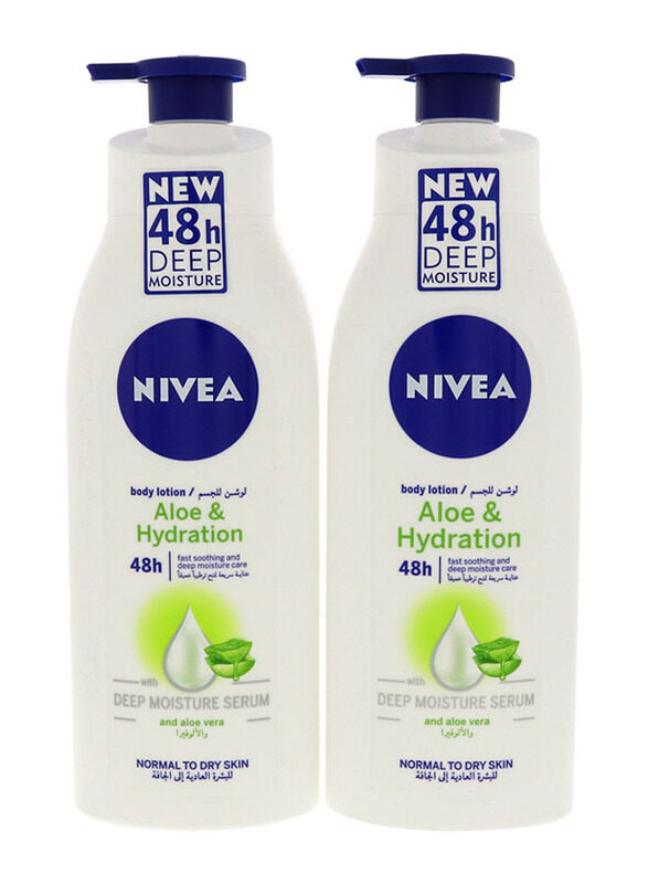 

Nivea Aloe & Hydration Body Lotion, 2 x 400ml