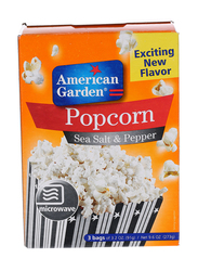 American Garden Sea Salt & Pepper Microwave Popcorn, 273g
