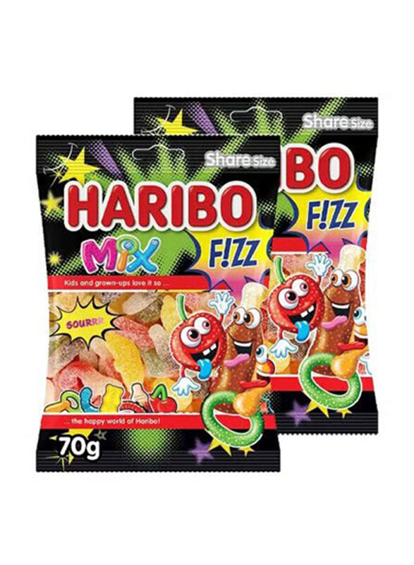 

Haribo Fizz Mix Jelly Gummy, 2 x 160g