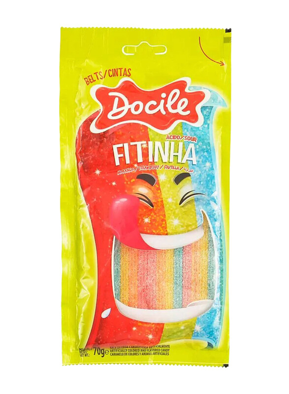 

Docile Mix Sour Flavour Fitinha Jelly, 70g