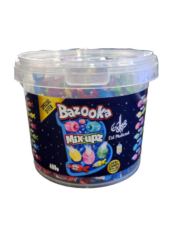

Bazooka Mix Up Chewy Candy With Gel or Powder, 480g