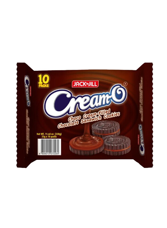 

Jack N Jill Cream-O-choco Fudge, 10 x 33g