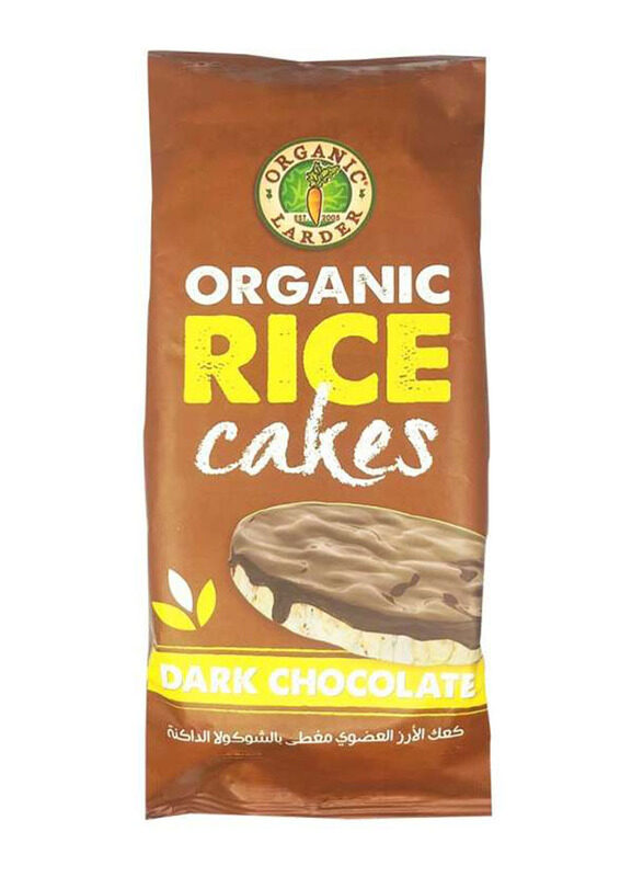 

Organic Larder Rice Cakes with Dark Chocolate, 67g