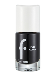 Flormar Full Color Nail Enamel, 8ml, FC32 Victory of Black, Black