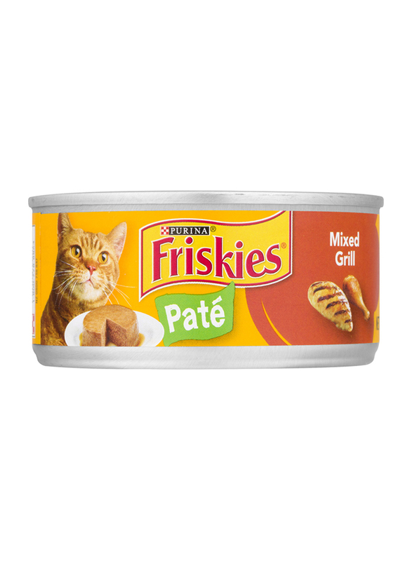 

Purina Friskies Pate Mixed Grill Cat Wet Food, 156g