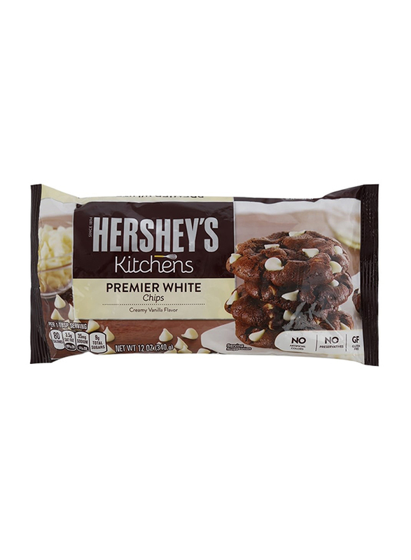 

Hersheys Premier Vanilla White Chips, 340g