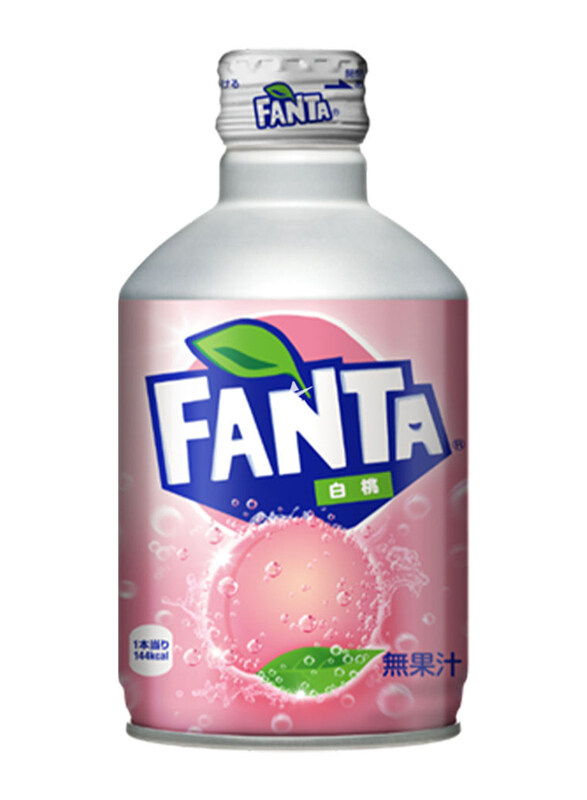 

Fanta Japanese White Peach Metal Can, 300ml