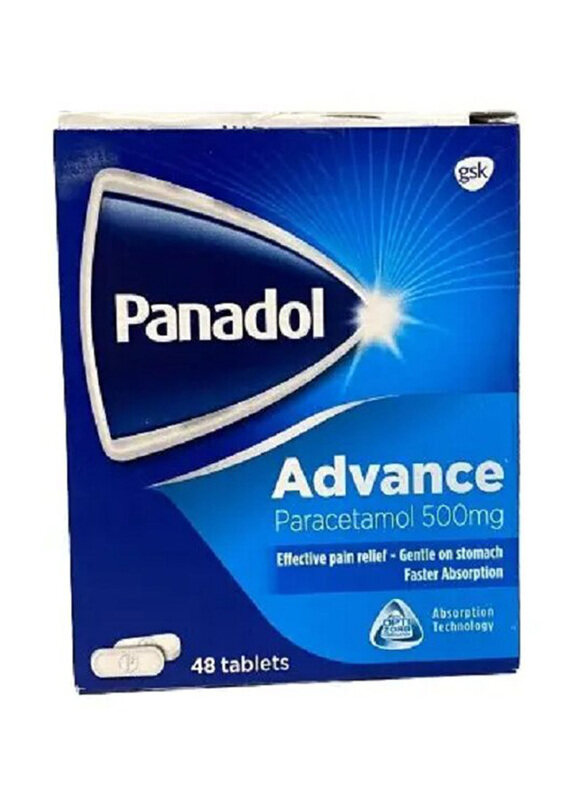 

Panadol Pain Relief Advance, 500mg, 48 Tablets