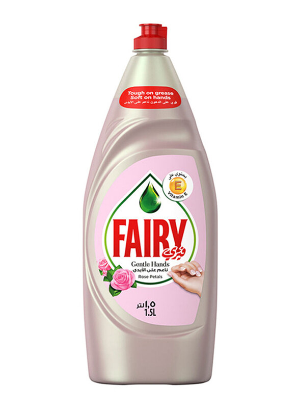 

Fairy Rose Petals Dishwashing Liquid Soap, 1.5 Liter