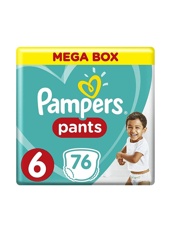 

Pampers Alovera Diaper Pants, Size 6, 16+ kg, 76 Count