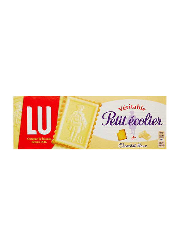 

Lu Petit Ecolier White Chocolate Biscuits, 150g