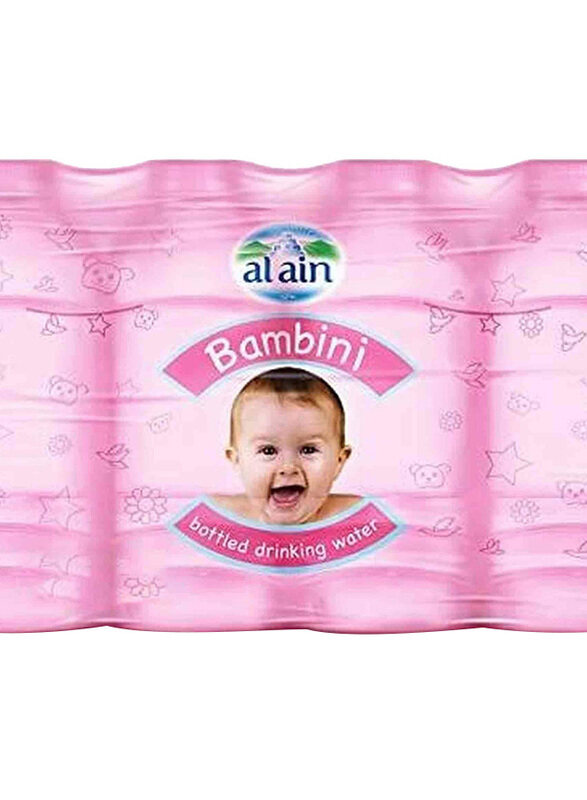 

Al Ain Bambini Baby Water Bottle, 12 Bottle x 330ml