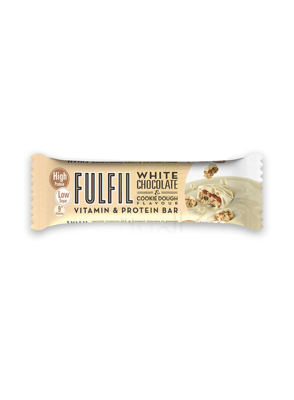 Fulfil White Chocolate & Cookie Dough Bar, 55g