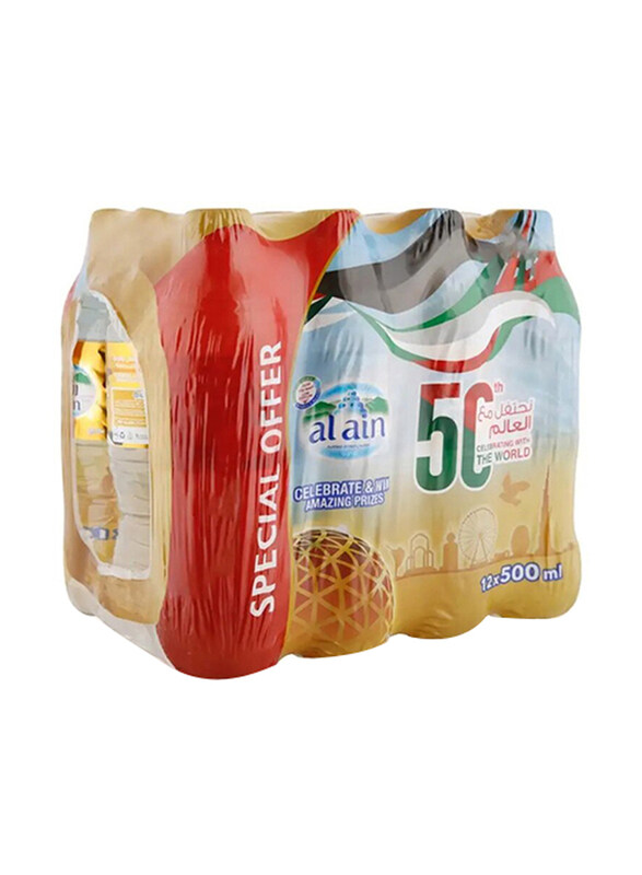 

Al Ain Mineral Water, 12 x 500ml